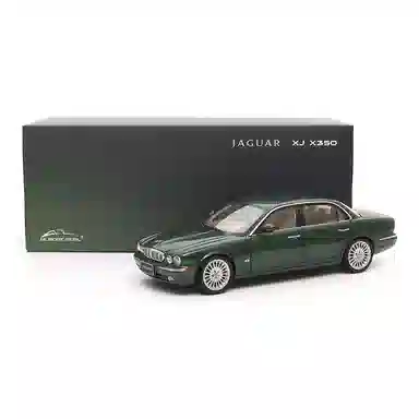 Almost Real Jaguar XJ6 X350 Ebony Green 1/18 Model