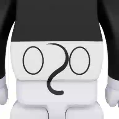 BERBRICK MICKEY MOUSE BW 2020 7cm28cm70cm