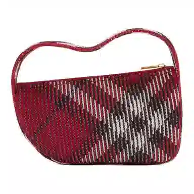 Burberry Classic Check Mini Tote Bag Red
