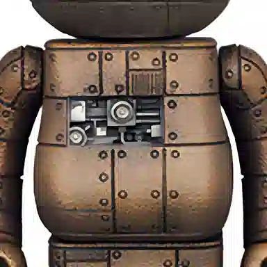 BE@RBRICK x Royal Selangor Steampunk Gold