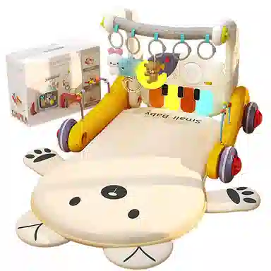 益米 脚踏钢琴健身架 学步 早教益智玩具