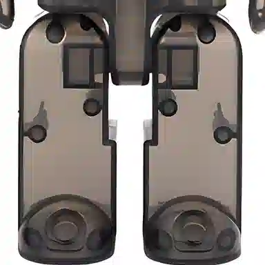 BE@RBRICK x 3.Paradis Roarguns Transparent 100%400%