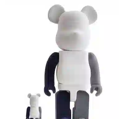 BE@RBRICK x KITH Christmas Edition White