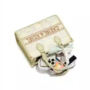 CAEISL&KCIEL Tote Bag Pink