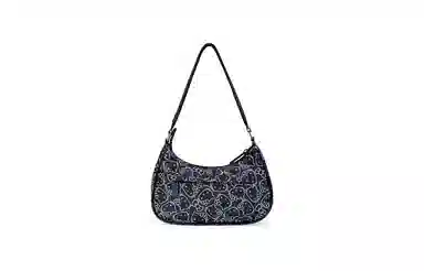 Hello Kitty Hobo Bag Black