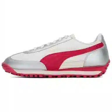 PUMA Easy Rider Silver White Red