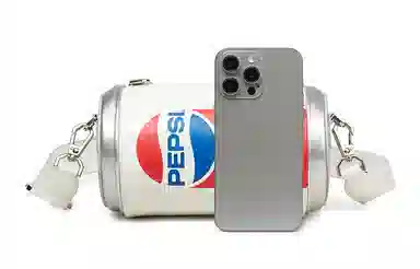Pepsi Crossbody Bag White