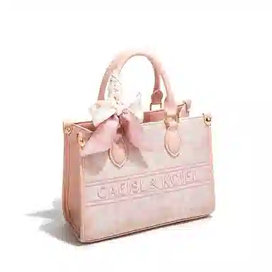 CAEISL&KCIEL Tote Bag Pink