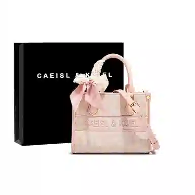 CAEISL&KCIEL Tote Bag Pink