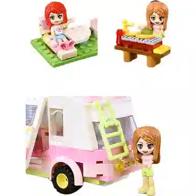 Keeppley 301-600pcs 33019-33020