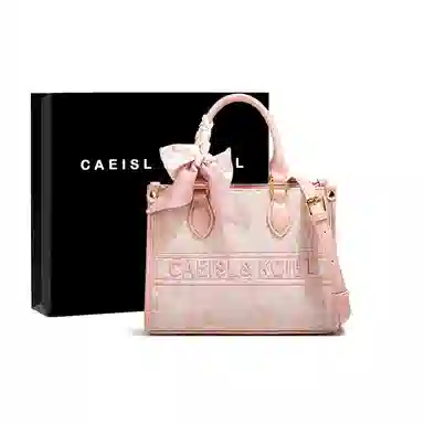 CAEISL&KCIEL Tote Bag Pink