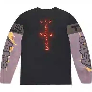 Travis Scott Cactus Jack Crewneck Black