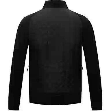 比音勒芬 纯色立领休闲棉服 男款 黑色