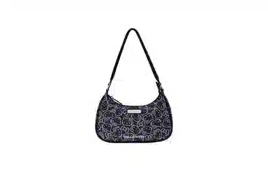 Hello Kitty Hobo Bag Black