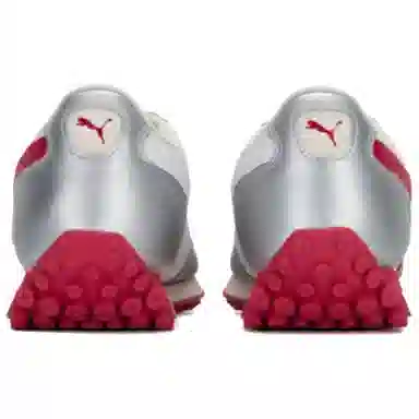 PUMA Easy Rider Silver White Red