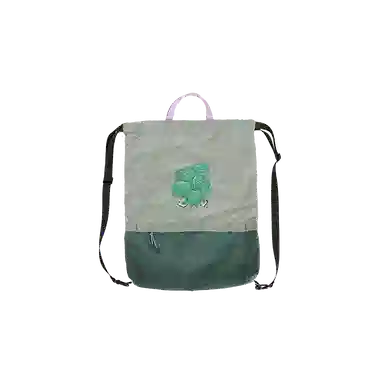 云朵工厂 花学家雨林印花束口袋 锦纶 双肩包 男女同款情侣款