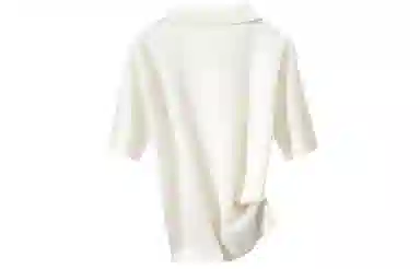 恒源祥 纯色翻领通勤气质针织衫 女款