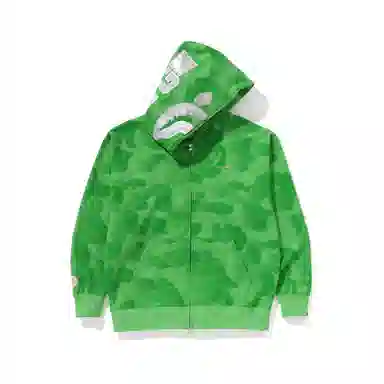 A BATHING APE Shark Camo Hoodie