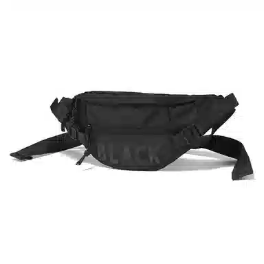 木村耀司 潮牌男休闲百搭大容量随身旅行轻便时尚潮流女 牛津纺 胸包斜挎包单肩包饺子包小挎包 常规 男女同款 黑色