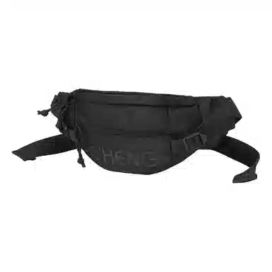 木村耀司 潮牌男休闲百搭大容量随身旅行轻便时尚潮流女 牛津纺 胸包斜挎包单肩包饺子包小挎包 常规 男女同款 黑色