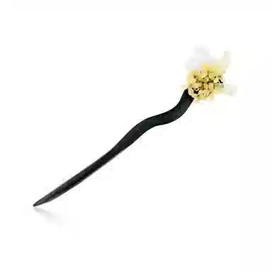 尚先生 玉桂兔发饰新中式古风简约发钗盘发木簪汉服旗袍 发簪 女款