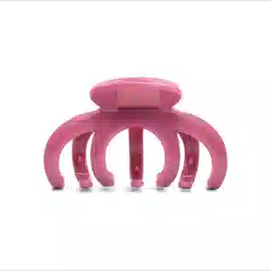 尚先生 夏季彩色大号盘发抓夹发量多亚克力后脑勺简约鲨鱼夹高级 发夹 女款