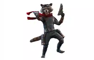 Hot Toys Rocket Raccoon Avengers 4