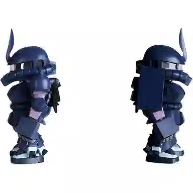 BANDAI MG QMSV MS-06R-1A GUNDAM