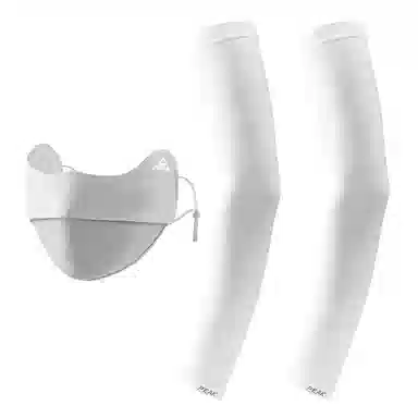 匹克 冰丝袖套防紫外线夏季户外骑行冰柱袖护手臂透气 锦纶 防晒袖 男女同款情侣款