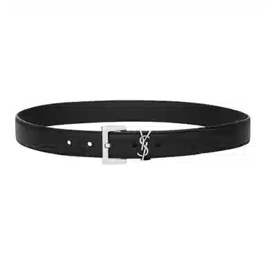 Saint Laurent Logo Belt