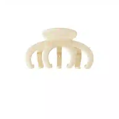 尚先生 夏季彩色大号盘发抓夹发量多亚克力后脑勺简约鲨鱼夹高级 发夹 女款