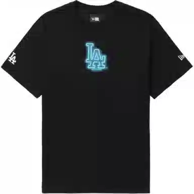 New Era x MLB Los Angeles Dodgers Black Tee