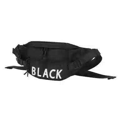 木村耀司 潮牌男休闲百搭大容量随身旅行轻便时尚潮流女 牛津纺 胸包斜挎包单肩包饺子包小挎包 常规 男女同款 黑色