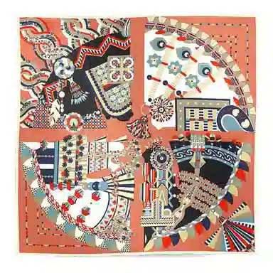 Hermes Silk Scarf