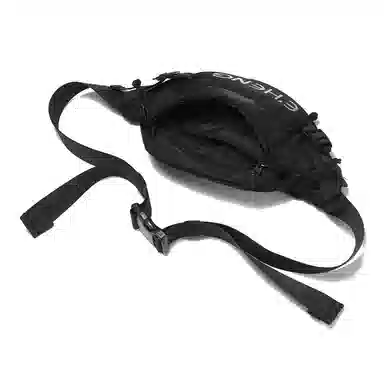 木村耀司 潮牌男休闲百搭大容量随身旅行轻便时尚潮流女 牛津纺 胸包斜挎包单肩包饺子包小挎包 常规 男女同款 黑色