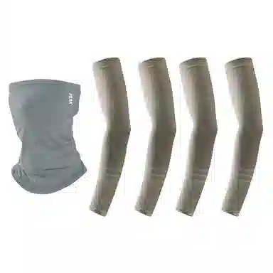 匹克 夏季冰丝防紫外线透气防遮脸外出骑行护颈 锦纶 防晒面罩 男女同款情侣款