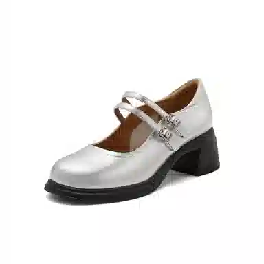 BELLE PU Mary Jane 5.5cm Heel