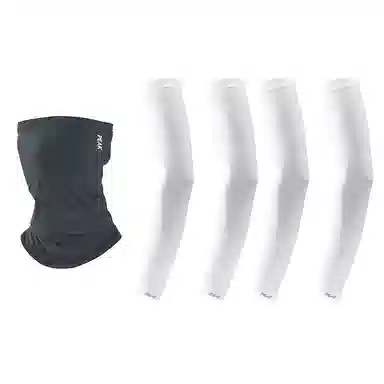 匹克 夏季冰丝防紫外线透气防遮脸外出骑行护颈 锦纶 防晒面罩 男女同款情侣款