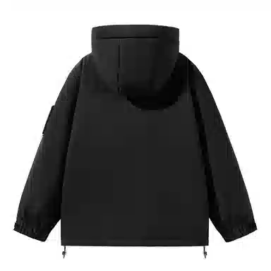 鸭鸭 加厚保暖连帽宽松百搭休闲羽绒服 男女同款