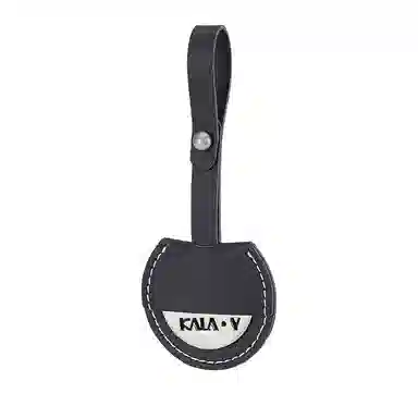 卡拉羊 多功能悬挂式行李牌 旅行登机牌行李箱辨识牌吊牌 合成革和镍合金 可双面刻字 男女同款情侣款 多色