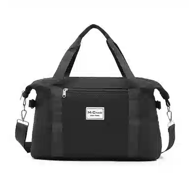 醇龙 拉链开合大容量休闲简约 尼龙 男女通用 旅行包 多色