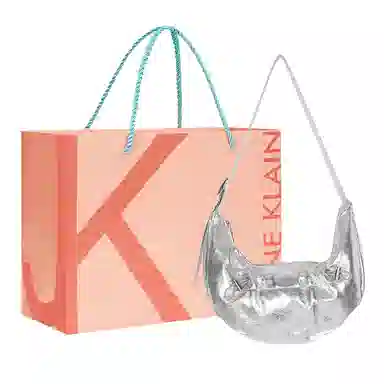 Jane Klain Denim Shoulder Bag