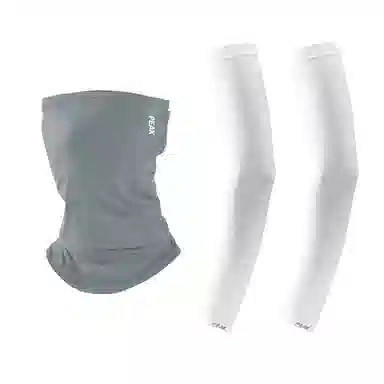 匹克 夏季冰丝防紫外线透气防遮脸外出骑行护颈 锦纶 防晒面罩 男女同款情侣款