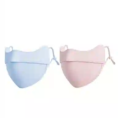 界面 防晒遮阳护眼角 夏天薄款高颜值防紫外线遮阳面罩 口罩 男女同款情侣款