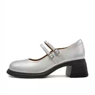 BELLE PU Mary Jane 5.5cm Heel