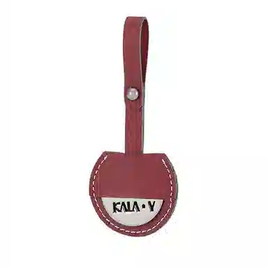 卡拉羊 多功能悬挂式行李牌 旅行登机牌行李箱辨识牌吊牌 合成革和镍合金 可双面刻字 男女同款情侣款 多色