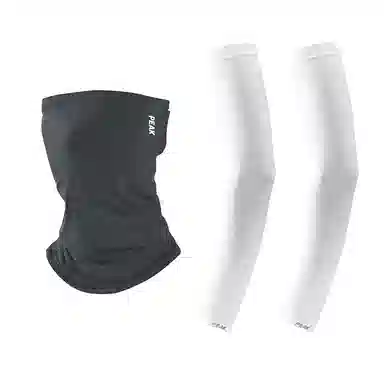 匹克 夏季冰丝防紫外线透气防遮脸外出骑行护颈 锦纶 防晒面罩 男女同款情侣款