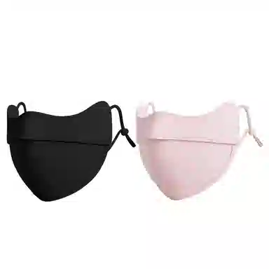 界面 防晒遮阳护眼角 夏天薄款高颜值防紫外线遮阳面罩 口罩 男女同款情侣款