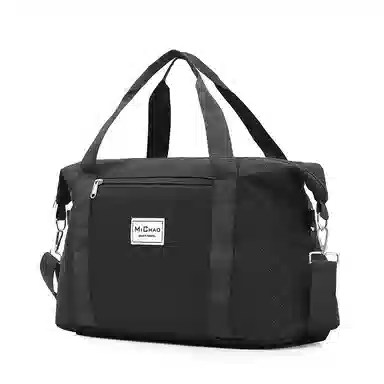 醇龙 拉链开合大容量休闲简约 尼龙 男女通用 旅行包 多色