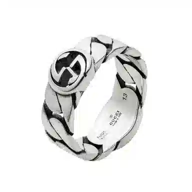 Gucci Interlocking G Wide Ring